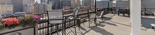 Rooftop Lounge With Conversation Area  at Renaissance at the Power Building, Ohio