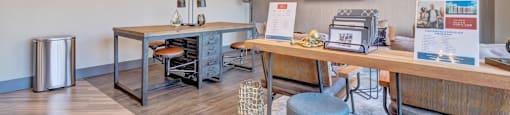 Leasing Office and Waiting area at Latitude at South Portland Apartment, Maine, 04106