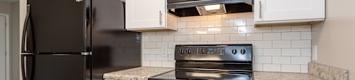 2BR, 2BA - 1000SF Downstairs Renovated - Kitchen1 at Tiffany Square, Rocky Mount, NC, 27804