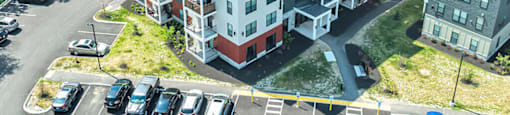 Aerial area viewat Latitude at South Portland, Maine