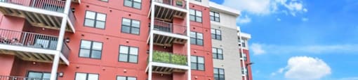 Building exterior view1 at Latitude at South Portland, Portland, ME