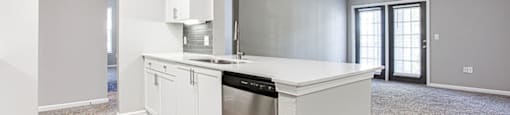 Counter in the kitchen at Preserve  at Mill Creek, Buford, 30519