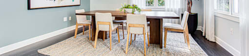 Chair and table at Preserve  at Mill Creek, Buford, GA 30519