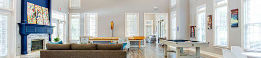 take a look at this harpers ferry road clubhouse with pool table shuffleboard and foos