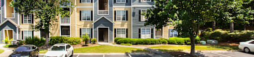 our apartments offer a parking lot