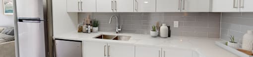 Kitchen with amenities