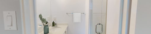 Bathroom with shower