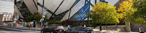 Steps away from the Royal Ontario Museum (ROM) which is a museum of art, world culture and natural history.