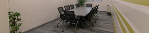 Hold a meeting in the Boardroom
