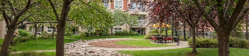 Landscaped Courtyard