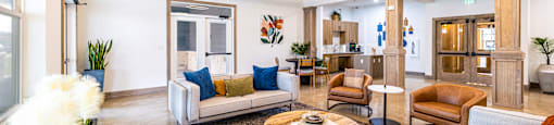 community room at The Parker Austin, Texas