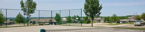 Open Tennis Court at Timber Lakes at Red Bridge, Kansas City, MO