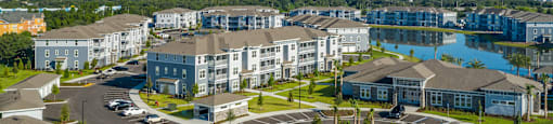 Academy Park Apartment Aerial View