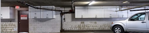 parking garage in apartments for rent in Long Beach
