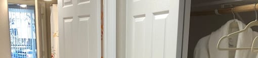 Walnut Creek Apartments - Ivy Hill - An interior shot of the spacious bedroom closet