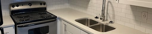 white cabinet upgraded kitchen
