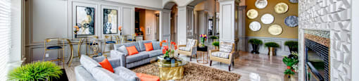 clubhouse seating area