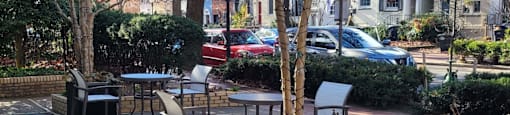 front entry at The 925 Apartments, Washington, DC