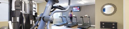 Full equipped Fitness Center at The 925 Apartments, Washington, DC,20037