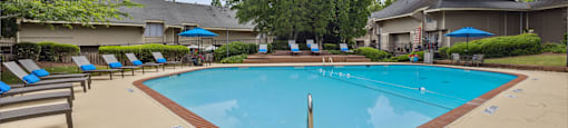 the swimming pool at the resort at governors crossing