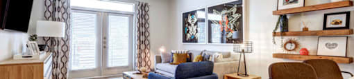 living room of an apartment at soneto on western