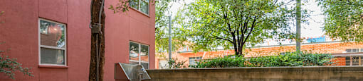 Our yard is clean and ready for you to enjoy  at  The Can Plant Residences at Pearl, San Antonio, TX 78215