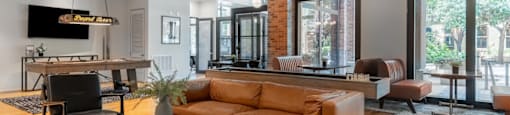 a living room wit at The Can Plant Residences at Pearl, San Antonio, 78215
