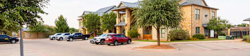 our apartments offer a parking lot for your car