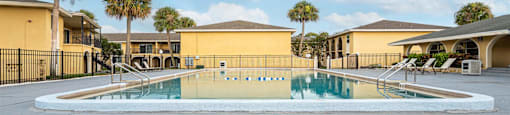 the swimming pool at the resort on cuttyhunk