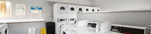 Laundry Room at The Oaks Apartments, Upland, CA, 91786