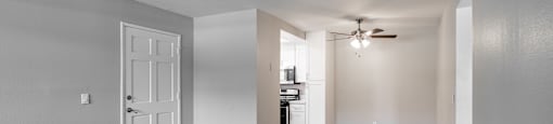 Upstairs unit with carpeting at Lincoln Park Apartments, Corona, CA