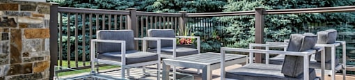 Terrace Lounge at Tiburon View Apartments, Omaha, NE