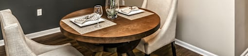 Designer Kitchen at The Landings Apartments, Nebraska
