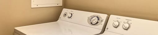 Full-Size Washers and Dryers at The Landings Apartments, Bellevue, Nebraska