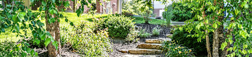 Beautiful Path at The Landings Apartments, Bellevue, Nebraska