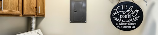 In-unit washer & dryers at The Larimore Apartments, Nebraska, 68164