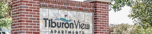 Monument Signage at Tiburon View Apartments, Omaha, 68136