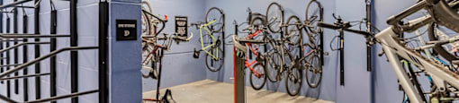 Bike Storage at Pinnacle Heights in Rogers, AR