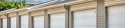 Garages at Deer Park Apartments in Council Bluffs, IA