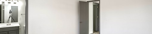 Bedroom at Deer Park Apartments in Council Bluffs, IA