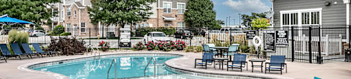 Luxurious Pool at Legacy Commons Apartments in Omaha, NE