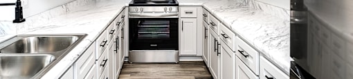 Kitchen at Parkwood Terrace in Omaha, NE