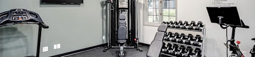 Fitness Center at Parkwood Terrace in Omaha, NE