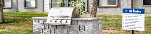 Grilling Station at Parkwood Terrace in Omaha, NE