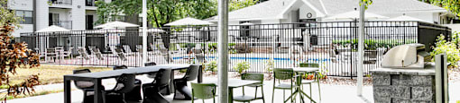 Grilling Station at Parkwood Terrace in Omaha, NE