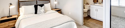 Large Bedroom at Sandstone Villas Apartments, Omaha, NE 68116