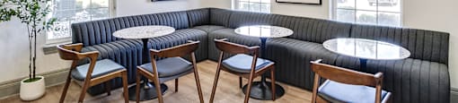 Clubhouse area at The Landings Apartments, Bellevue 68123