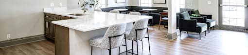 Dining at The Landings Apartments, Bellevue, NE
