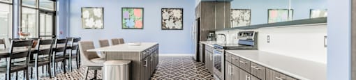Clubhouse Kitchen at Pinnacle Heights in Rogers, AR