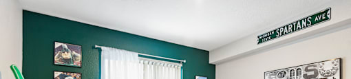 Spacious Bedroom in East Lansing Apartments near Michigan State University | Beechwood